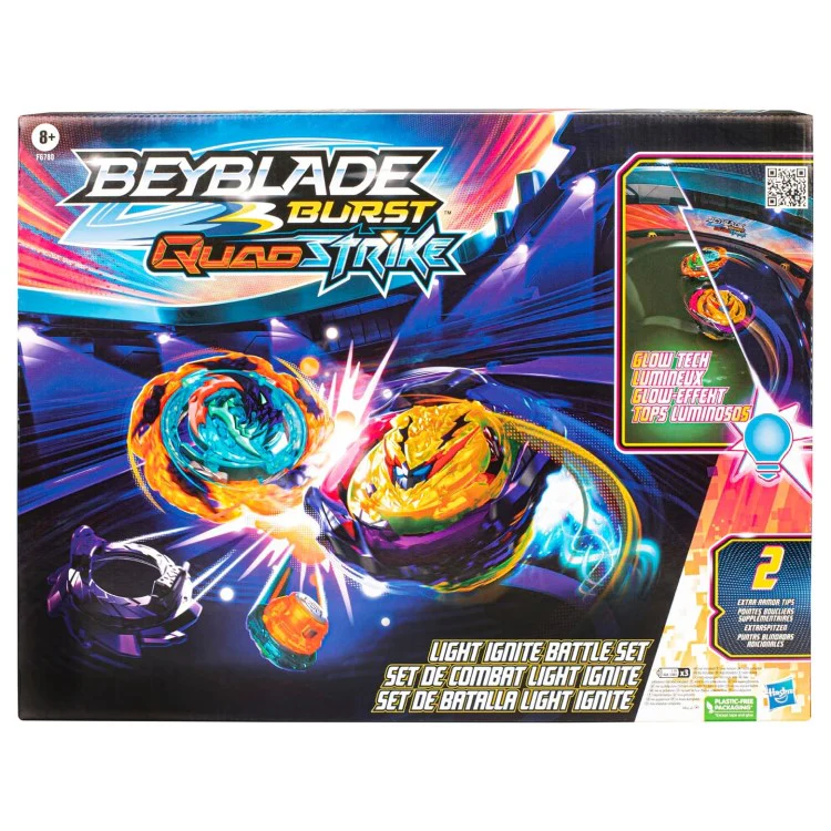 Arène Beyblade Burst QuadStrike - Light Ignite Battle Set
